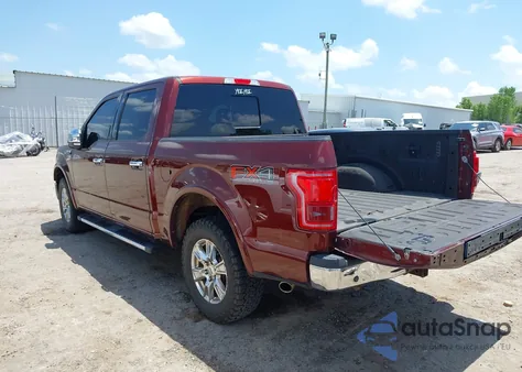 2015 Ford F-150 Lariat z USA, uszkodzony, nr VIN 1FTEW1EF2FKE62726